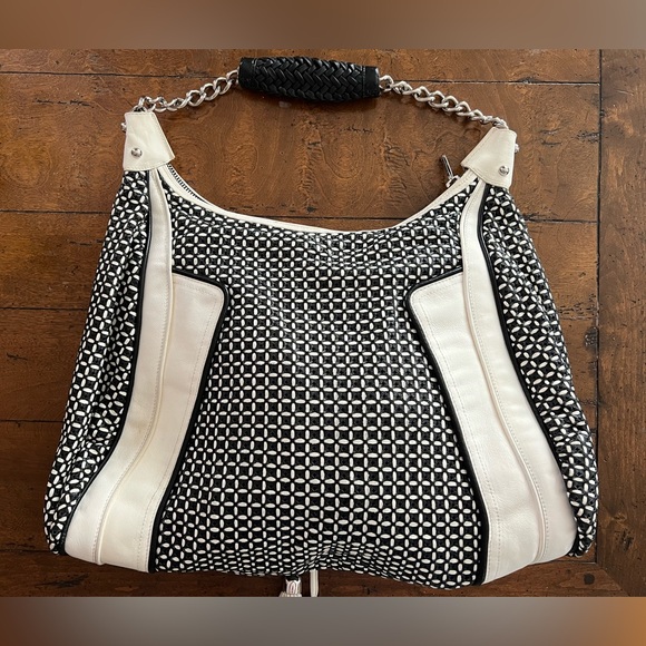 Zac Posen Italy woven leather purse handbag - Picture 9 of 16